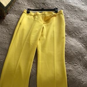 Banana republic canary yellow slacks